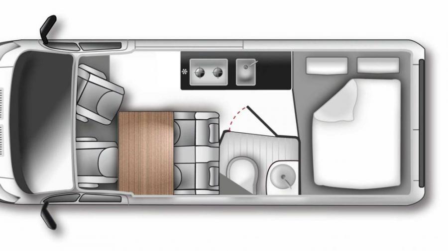 Transit nugget hot sale camper van