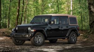 Jeep Wrangler Unlimited Black & Tan 2019 года