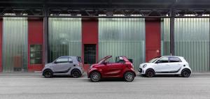 Smart EQ ForFour Edition One, Smart EQ ForTwo Cabrio и Smart EQ ForTwo Edition One Coupe