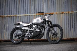 Shovelhead Scrambler от японской Sato Marine Cycle