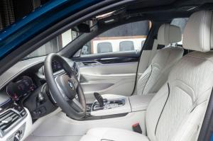 BMW M760Li xDriver Atlantis Blue by Abu Dhabi Motors