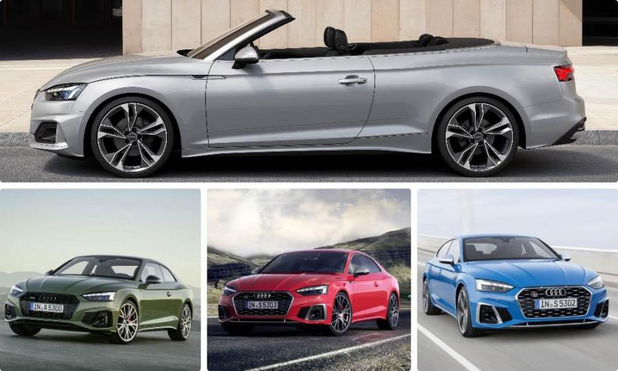 Audi прошлась по своим автомобилям A5 и S5