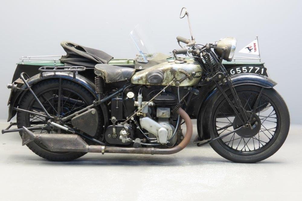 Ariel VB32 with Swallow Sidecar 1932 года