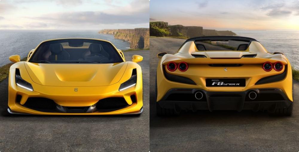 Ferrari F8 Spider 2019 года