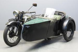 Ariel VB32 with Swallow Sidecar 1932 года