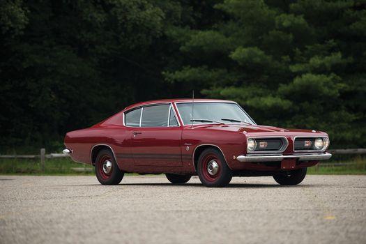 Plymouth Barracuda Formula S Fastback (BH29) 1968 года