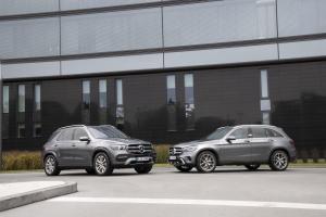 Mercedes-Benz GLC300 e 4Matic и Mercedes-Benz GLE350 de 4Matic 2019 года