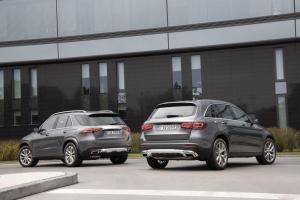 Mercedes-Benz GLC300 e 4Matic и Mercedes-Benz GLE350 de 4Matic 2019 года