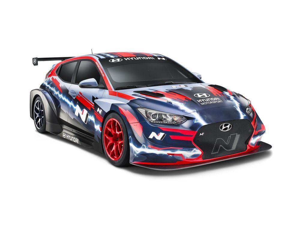 Hyundai Motorsport выпустило электрохэтч Veloster N ETCR