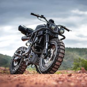 Yamaha XSR155 Trail Breaker by K-Speed