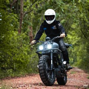 Yamaha XSR155 Trail Breaker by K-Speed