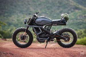 Yamaha XSR155 Trail Breaker by K-Speed
