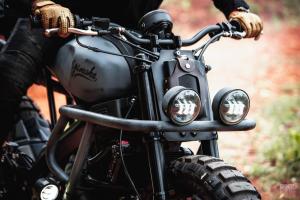 Yamaha XSR155 Trail Breaker by K-Speed