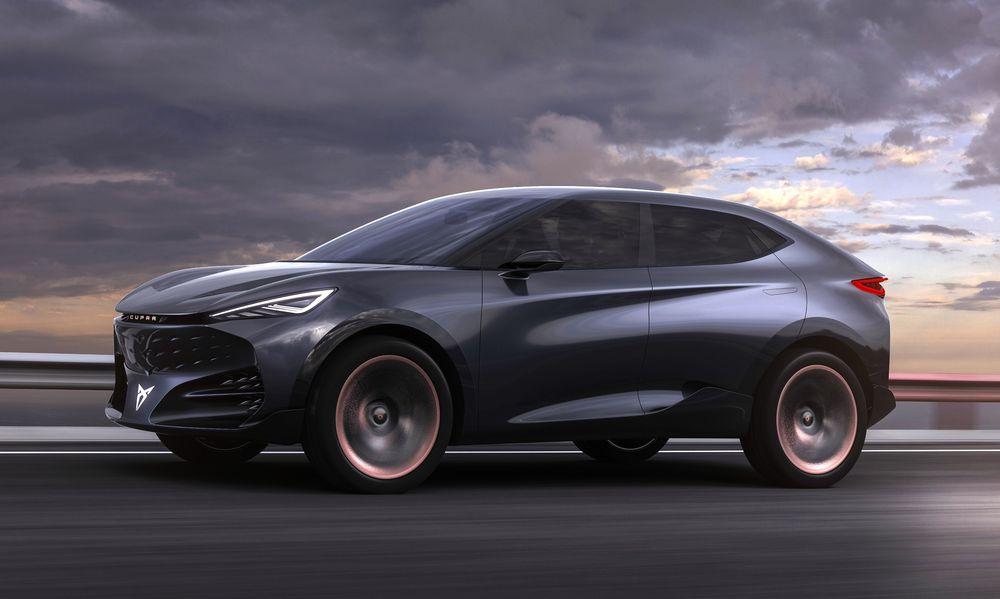 Дебютный для компании Cupra электрический автомобиль запомнился великолепной внешностью