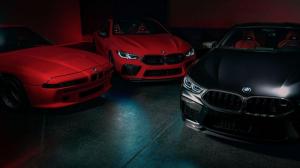 BMW M8 Competition Coupe Individual Manufaktur Edition в цветах Frozen Black и Fire Red