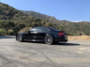 Mercedes-Benz CLK63 AMG Black Series on HRE Wheels 2008 года