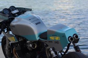 Honda CB750 Nighthawk RKB Kulte by Le Motographe