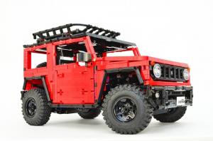 Suzuki Jimny стала совсем маленькой, и сделана полностью из кубиков Lego
