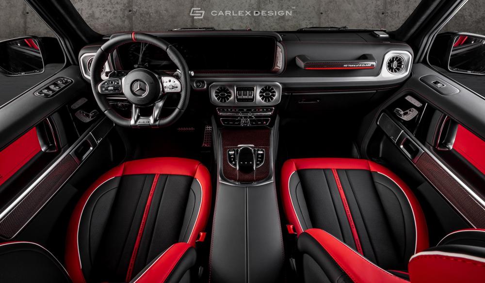 Обновленный интерьер от Carlex Design для Mercedes-Benz G-Class