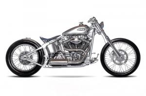 Harley-Davidson Softail Silver Storm by One Way Motorcycle