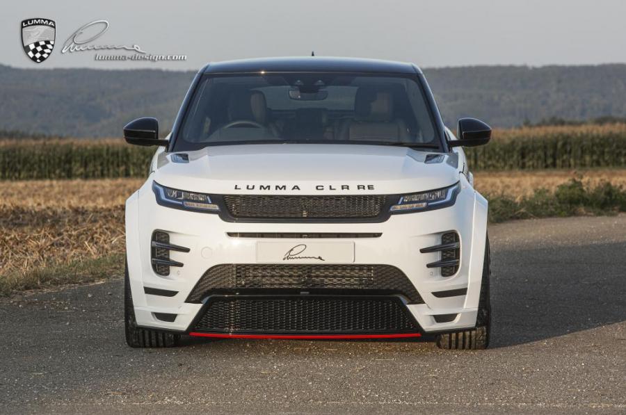 Новенький Range Rover Evoque прибавил себе 9 см ширины