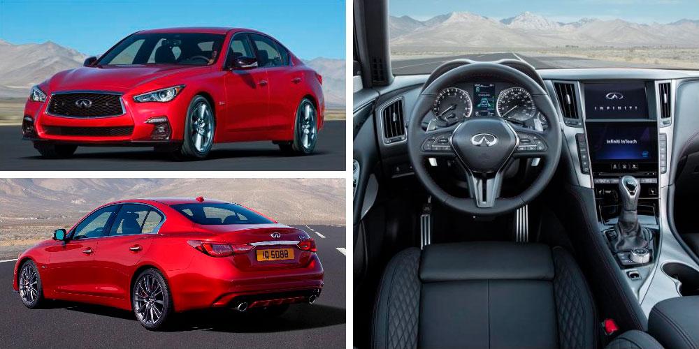 Infiniti Q50 Red Sport 400 2017 года