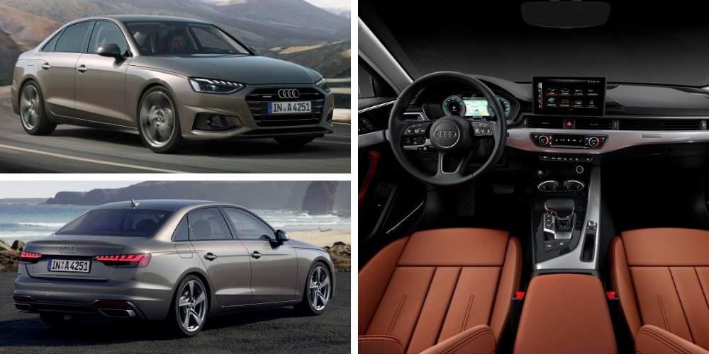 Audi A4 45 TFSI Quattro (B9) 2019 года