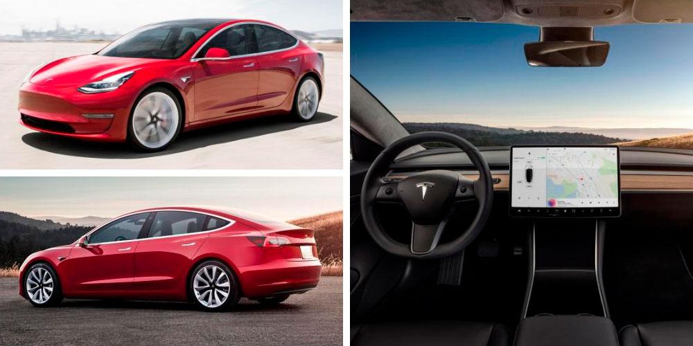 Tesla Model 3 2017 года