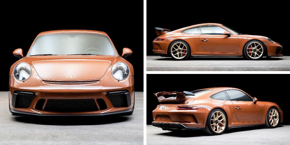 Porsche 911 GT3 Sepia Brown (991) 2018 года