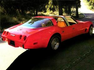 Chevrolet Corvette America Prototype by California Custom Coach 1979 года