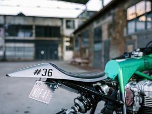 Kawasaki W800 Wasabi by Schlachtwerk