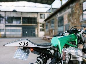 Kawasaki W800 Wasabi by Schlachtwerk