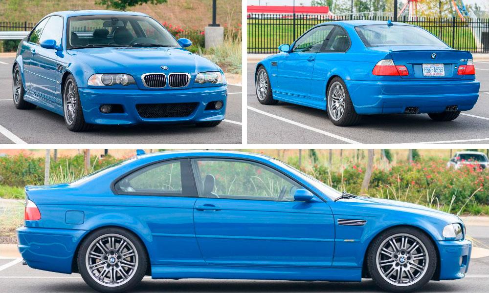 BMW M3 Coupe Laguna Seca Blue 2004 года