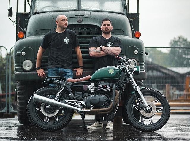 Кастомизация Honda CB450 DX от JM Customs