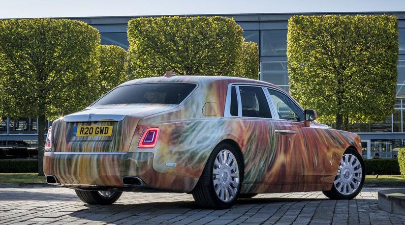 Rolls-Royce Phantom Art Car by Marc Quinn