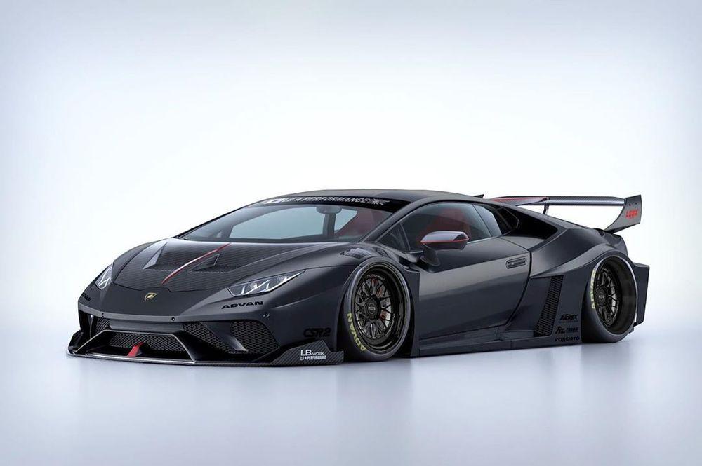 Последний Lamborghini Huracan от Liberty Walk выглядит просто дико