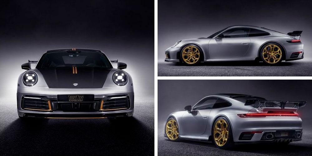 Porsche 911 Carrera 4S Coupe by TechArt 2019 года
