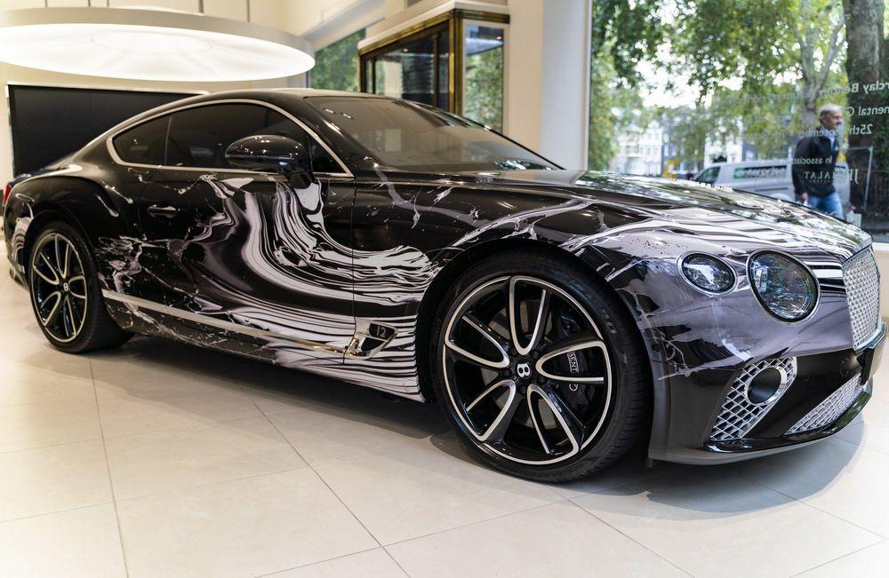 Эксклюзивный Bentley Continental GT с особым раскрасом не предназначен для продажи