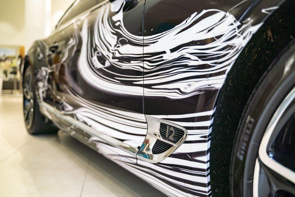 Bentley Continental GT Art Car by Katrin Fridriks