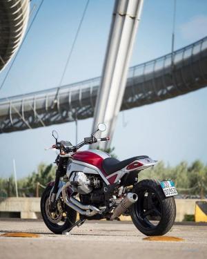 Moto Guzzi Griso Impetus by Officine Rossopuro