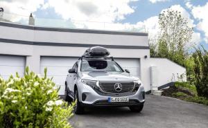 Mercedes выпускает линию аксессуаров для электрического внедорожника EQC