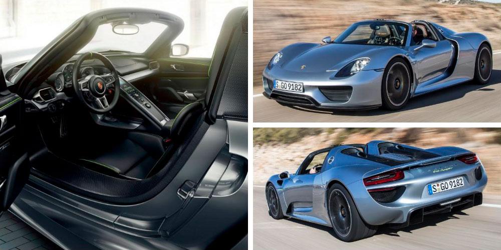 Porsche 918 Spyder 2014 года