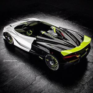 2019 McLaren 720S Speedster Concept by Charlie Automotive