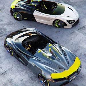 2019 McLaren 720S Speedster Concept by Charlie Automotive