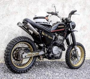 Honda NX650 Dominator Scrambler