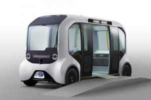 Toyota совместно со спортсменами разработала беспилотные шаттлы e-Palette