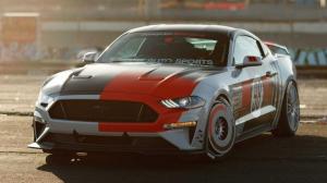 Ford Mustang GT Classic Livery SEMA by Galpin Auto Sports & Roush
