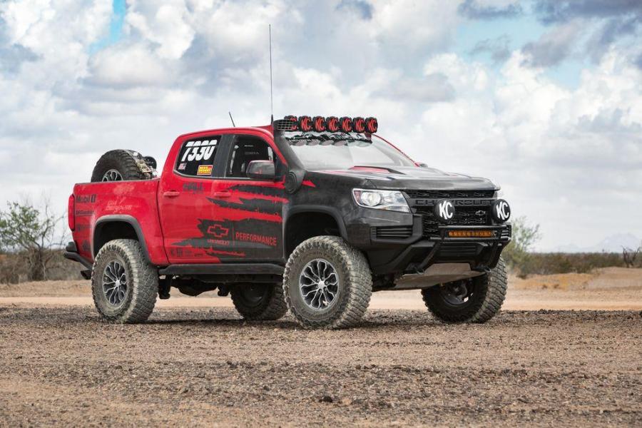Рестайлинговый пикап Chevrolet Colorado приобрел внедорожный облик
