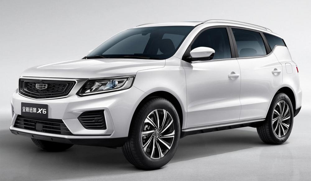 Emgrand X7 от Geely меняет наряды каждый год