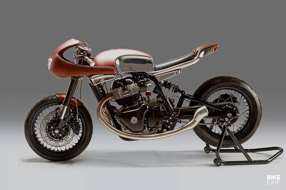 Кафе рейсер Royal Enfield Continental GT 650: кастом от Krom Works